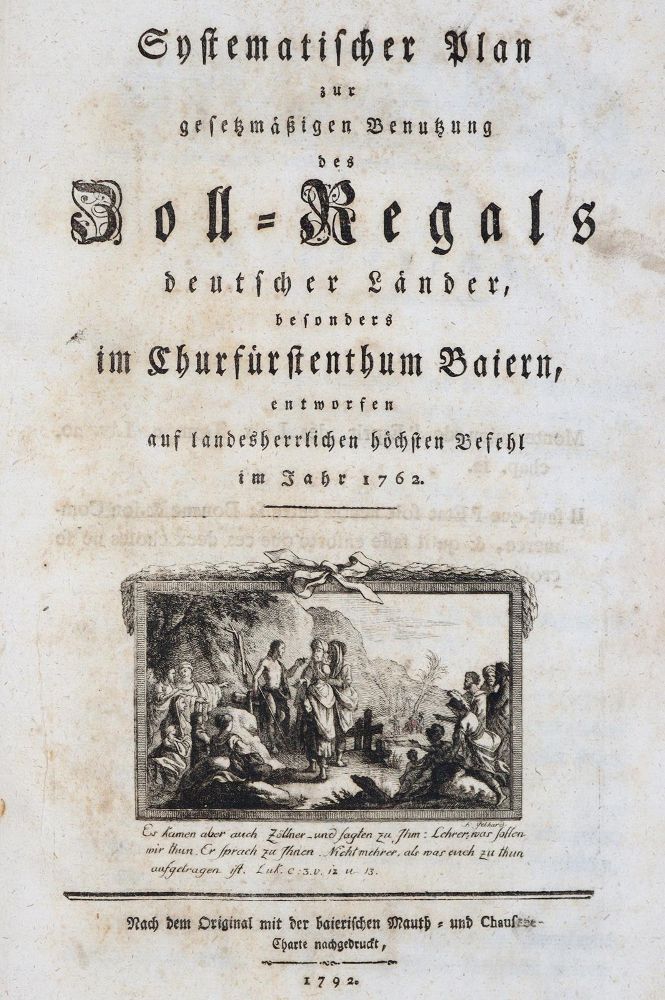 Große Abbildung Nr.1: 140-2256 Systematischer Plan: (Deutschland, Bayern)
