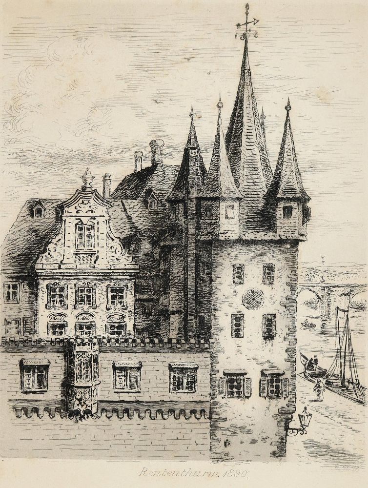 Große Abbildung Nr.2: 140-2272 Frankfurt am Main.: (Deutschland, Frankfurt)