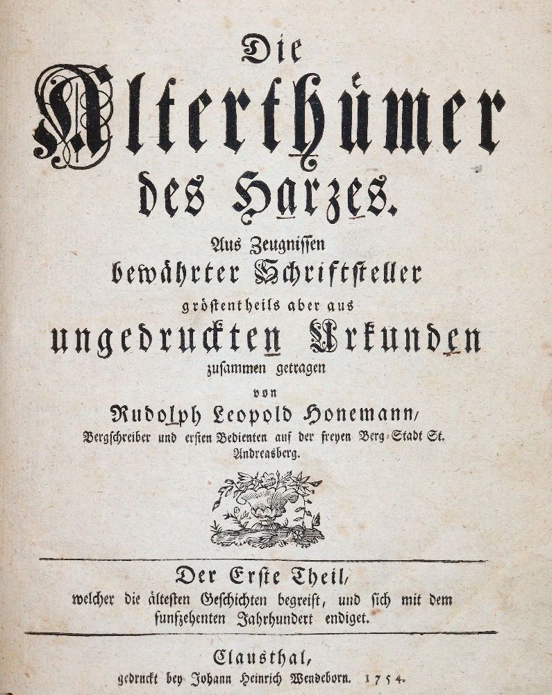 Große Abbildung Nr.1: 140-2289 Honemann,R.L.: (Deutschland, Harz)