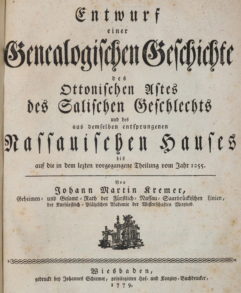 Große Abbildung Nr.2: 140-2316 Kremer,J.M.: (Deutschland, Nassau)