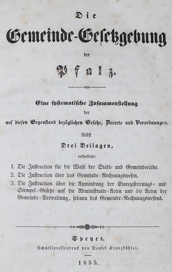 Große Abbildung Nr.1: 140-2330 Pfalz.: (Deutschland)