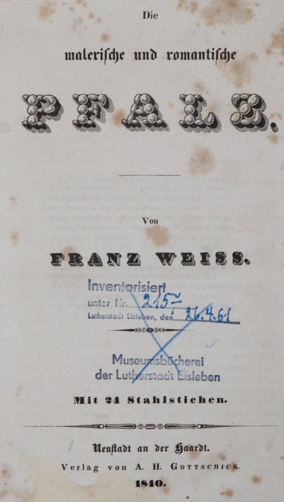 Große Abbildung Nr.1: 140-2332 Pfalz.: (Deutschland)