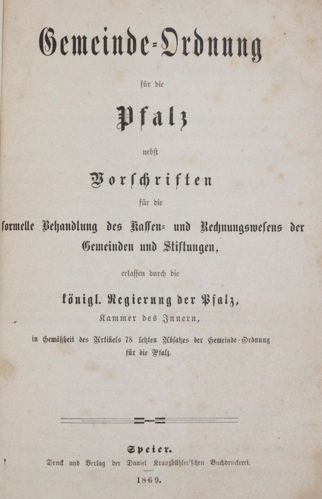 Große Abbildung Nr.1: 140-2342 Bruckner,F.K.: (Deutschland, Pfalz)