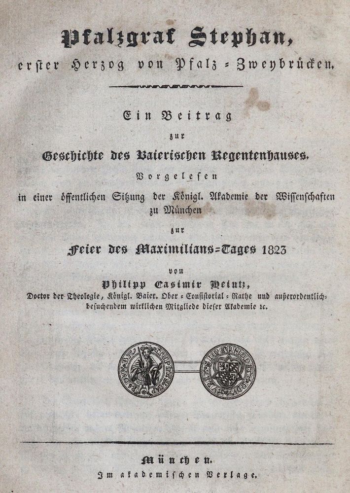 Große Abbildung Nr.1: 140-2349 Heintz,P.C.: (Deutschland, Pfalz)
