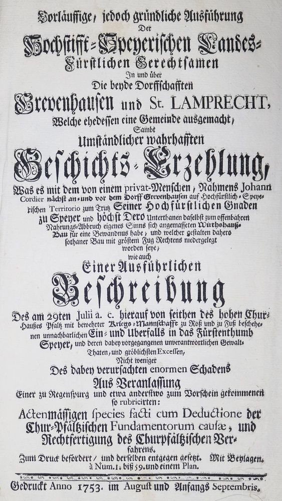 Große Abbildung Nr.2: 140-2361 Vorläuffige,: (Deutschland, Pfalz)