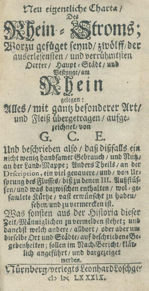 Große Abbildung Nr.1: 140-2372 (Eimmart,G.C.).: (Deutschland, Rheinlande)