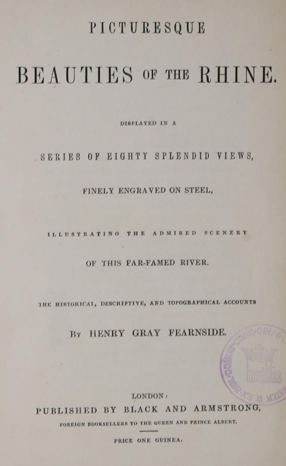 Große Abbildung Nr.1: 140-2373 Fearnside,H.G.: (Deutschland, Rheinlande)