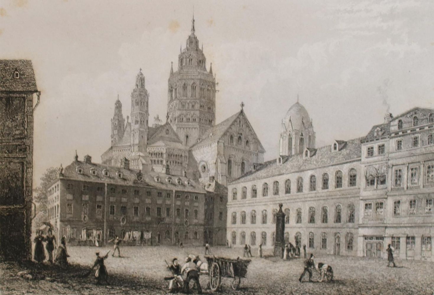 Große Abbildung Nr.1: 140-2374 Geib,K.: (Deutschland, Rheinlande)
