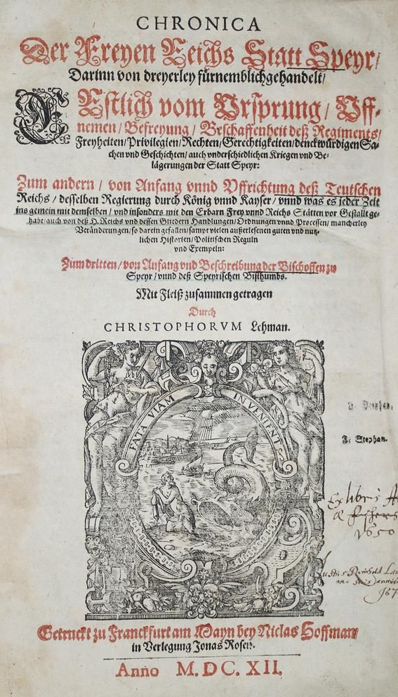 Große Abbildung Nr.1: 140-2398 Lehman(n),C.: (Deutschland, Speyer)