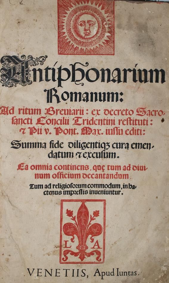 Große Abbildung Nr.1: 140-24 Antiphonarum Romanum:: (Alte Drucke, Handschriften und Theologie)