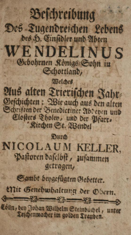 Große Abbildung Nr.1: 140-2408 Keller,N.: (Deutschland, Trier)