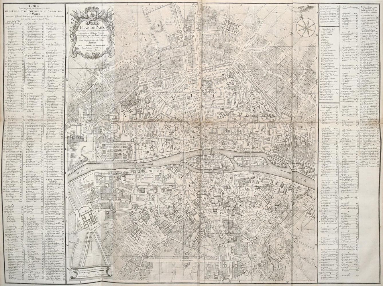 Große Abbildung Nr.1: 140-2437 Felibien,M.: (Frankreich, Paris)