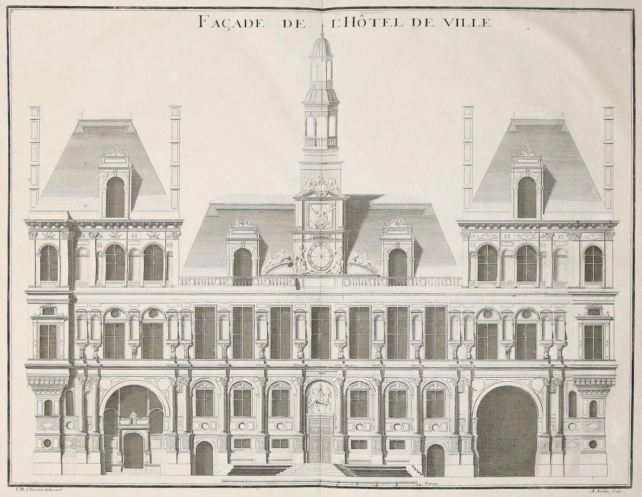 Große Abbildung Nr.3: 140-2437 Felibien,M.: (Frankreich, Paris)