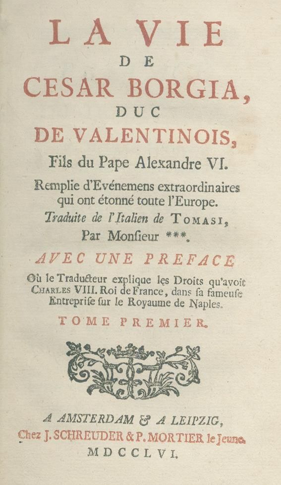 Große Abbildung Nr.1: 140-2447 Tomasi,T.: (Italien, Borgia)