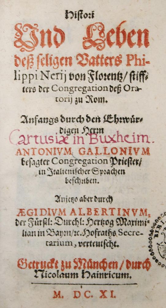 Große Abbildung Nr.1: 140-2452 Gallonio,A.: (Italien)