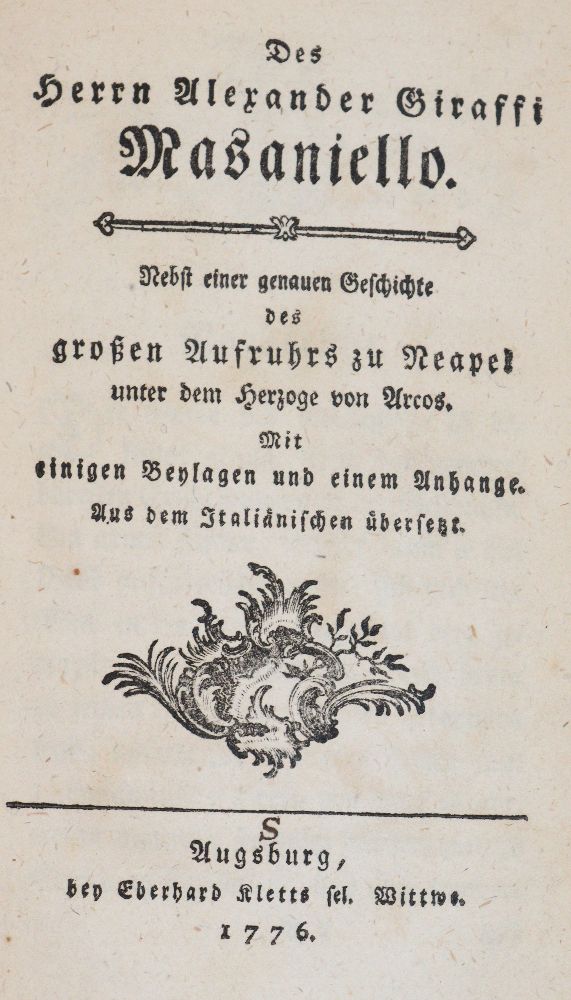 Große Abbildung Nr.1: 140-2453 Giraffi,A.: (Italien)