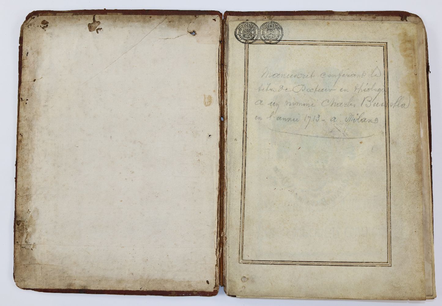 Große Abbildung Nr.3: 140-2458 Mailand.: (Italien, Handschriften)