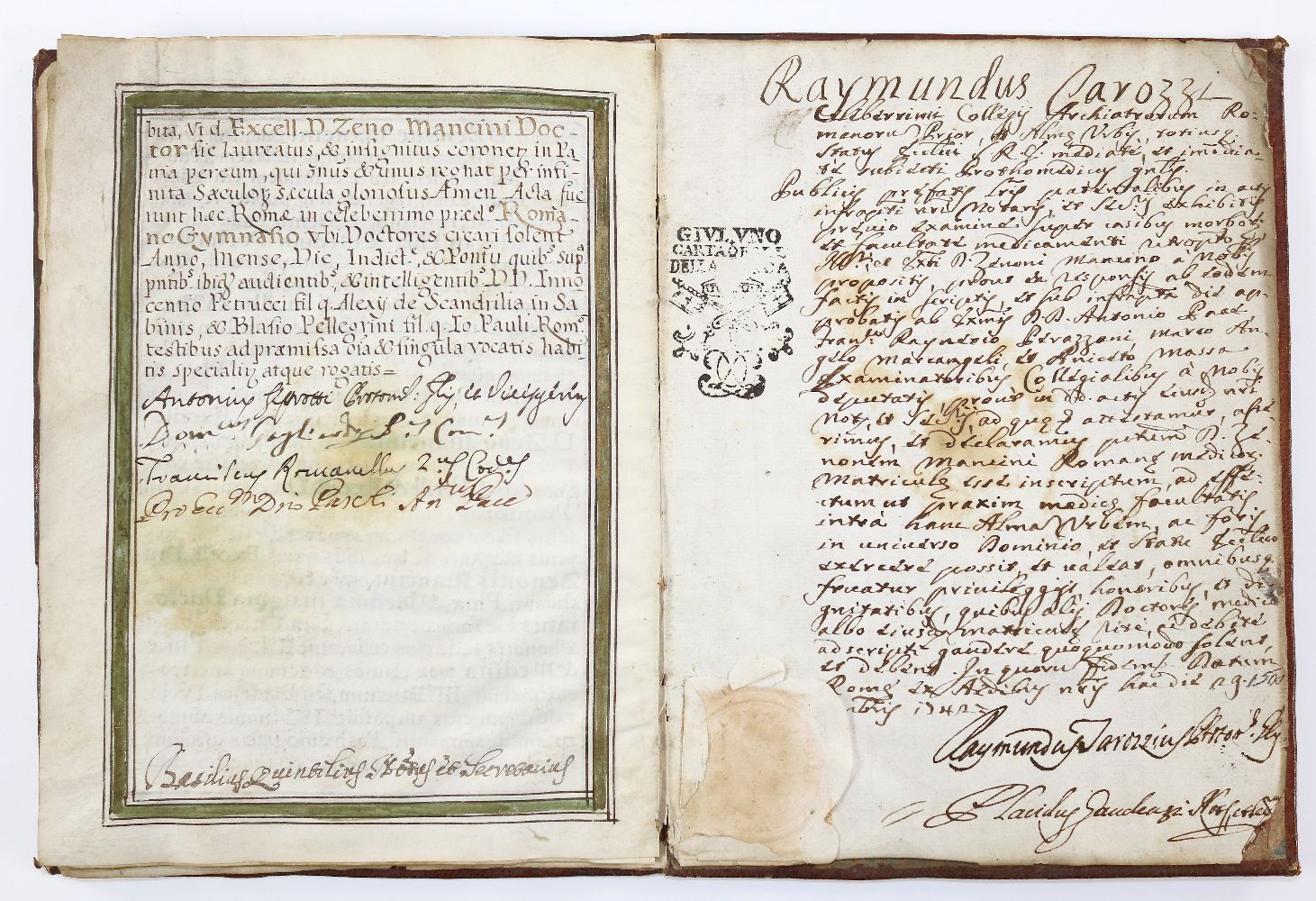 Große Abbildung Nr.3: 140-2460 Rom.: (Italien, Handschriften)
