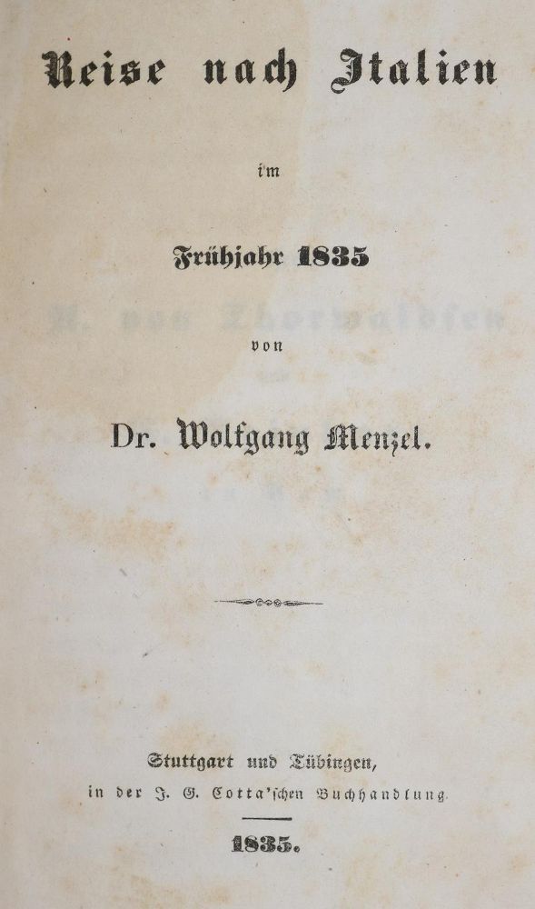 Große Abbildung Nr.1: 140-2462 Menzel,W.: (Italien)