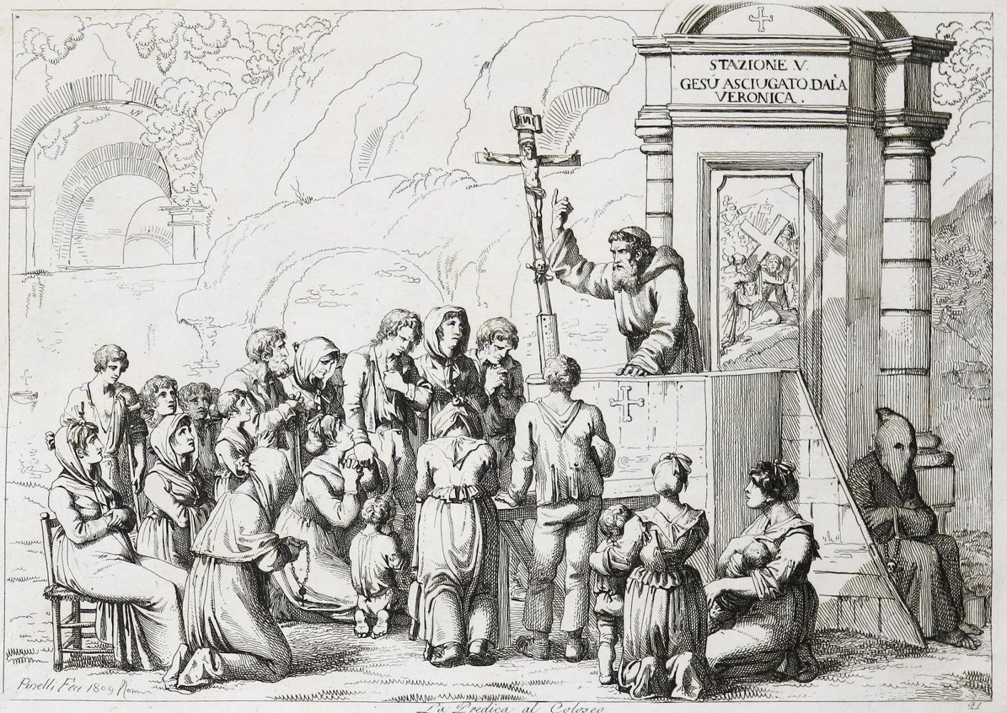 Große Abbildung Nr.2: 140-2465 Pinelli,B.: (Italien)