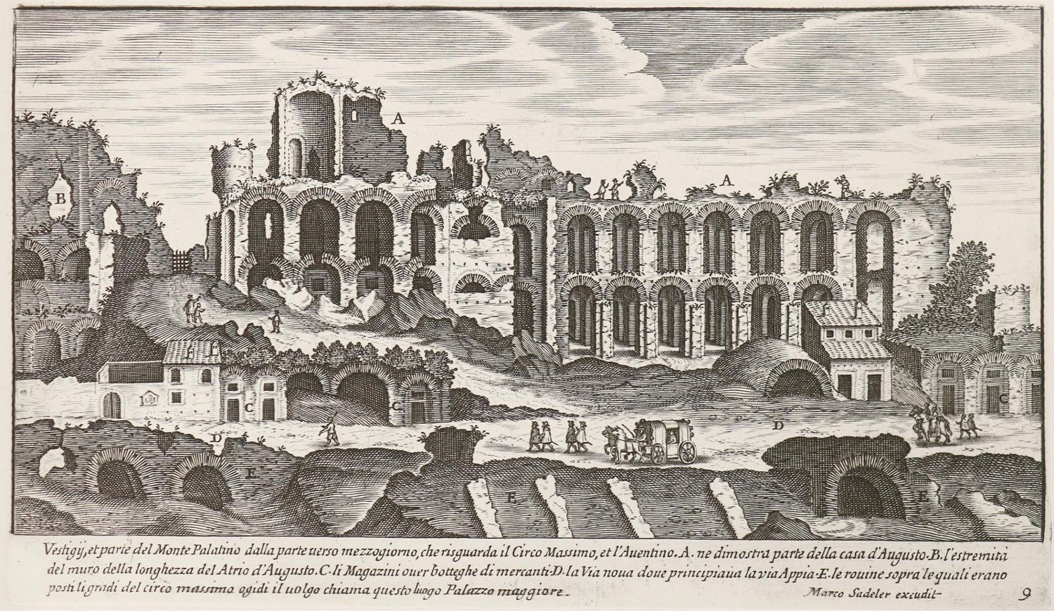 Große Abbildung Nr.1: 140-2469 Sadeler,M.: (Italien, Rom)