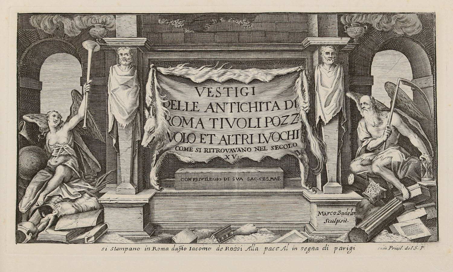 Große Abbildung Nr.2: 140-2469 Sadeler,M.: (Italien, Rom)