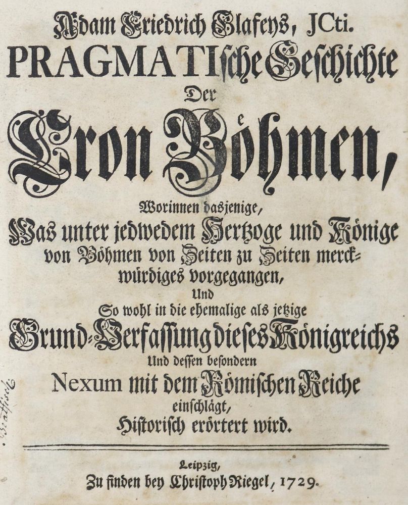 Große Abbildung Nr.1: 140-2478 Glafey,A.F.: (Österreich, Böhmen)