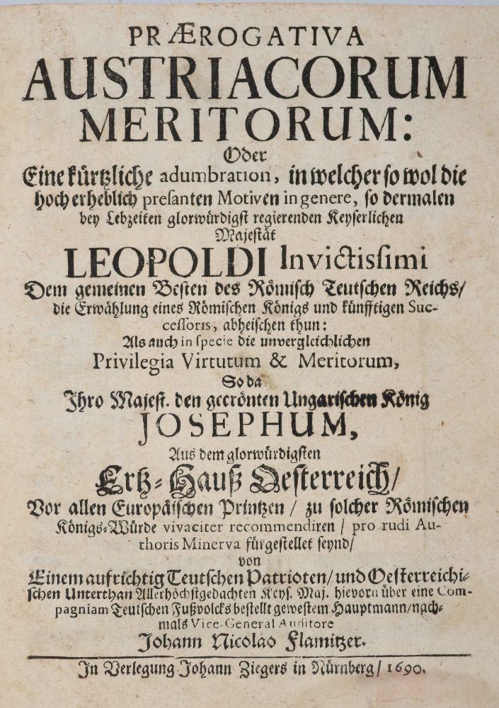 Große Abbildung Nr.1: 140-2488 Flämitzer,J.N.: (Österreich)