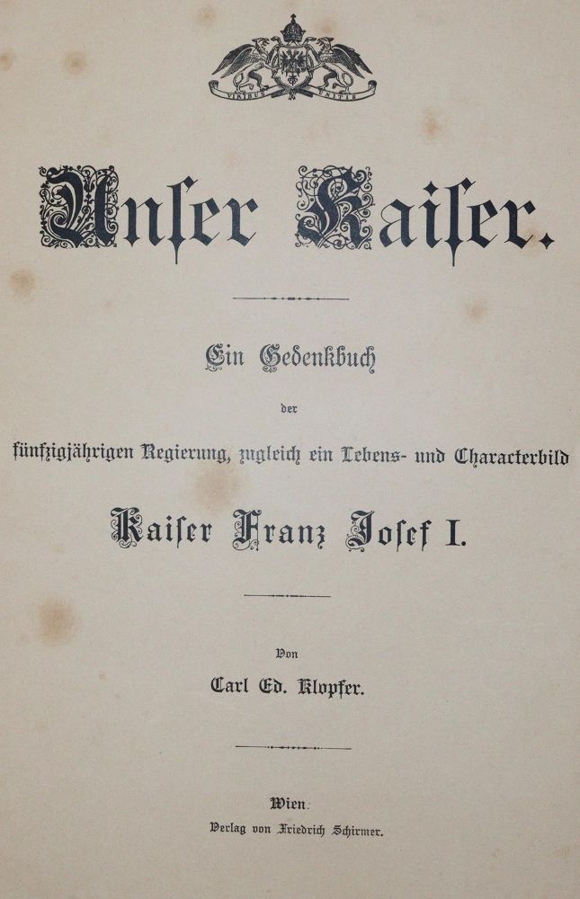 Große Abbildung Nr.1: 140-2489 Franz Josef, Kaiser.: (Österreich)