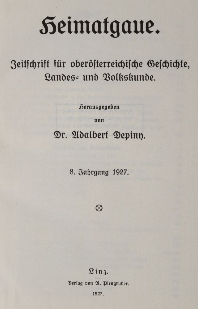 Große Abbildung Nr.1: 140-2494 Heimatgaue.: (Österreich)