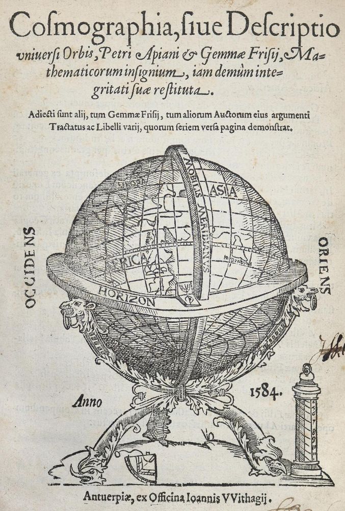 Große Abbildung Nr.1: 140-25 Apian,P.: (Alte Drucke, Handschriften und Theologie)