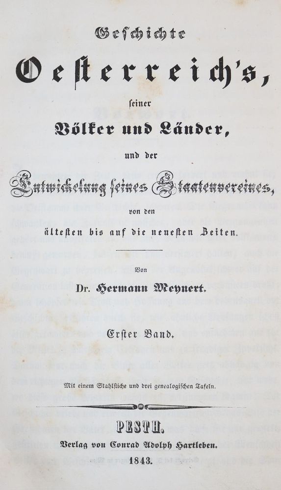 Große Abbildung Nr.1: 140-2500 Meynert,H.: (Österreich)