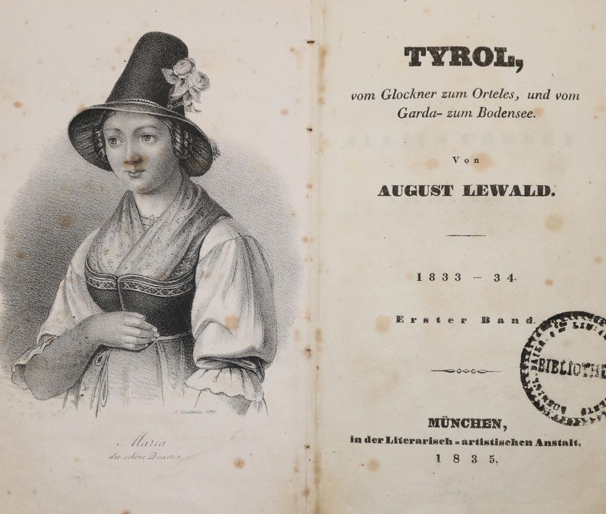 Große Abbildung Nr.1: 140-2525 Lewald,A.: (Österreich, Tirol)