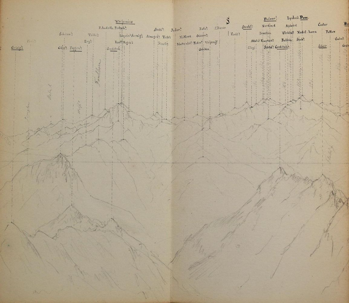 Große Abbildung Nr.1: 140-2547 Nesthorn.: (Verschiedene Länder - Geschichte, Alpen und Alpinismus)