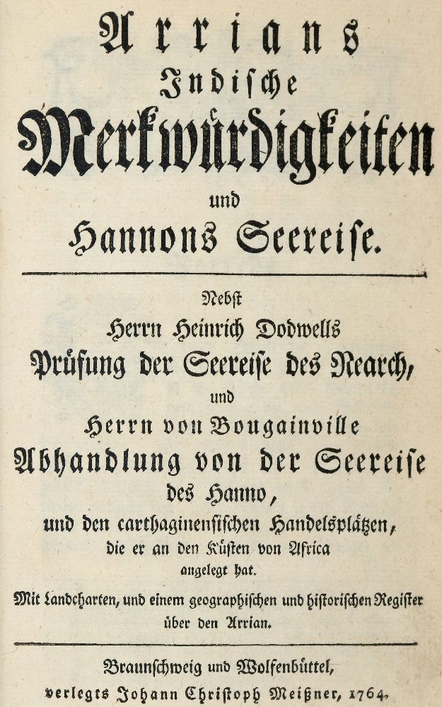 Große Abbildung Nr.1: 140-2549 Arrianus,F.: (Verschiedene Länder - Geschichte)