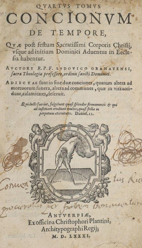 Große Abbildung Nr.1: 140-255 Granada,L.de.: (Alte Drucke, Handschriften und Theologie)