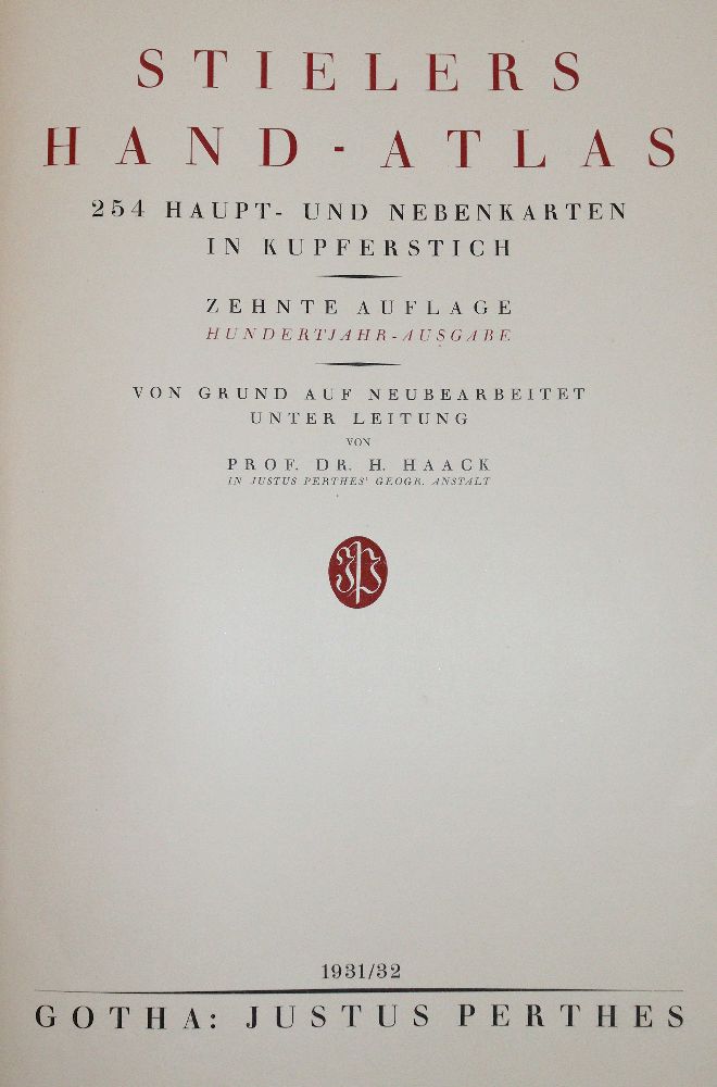 Große Abbildung Nr.2: 140-2564 Stieler,A.: (Verschiedene Länder - Geschichte, Atlanten)