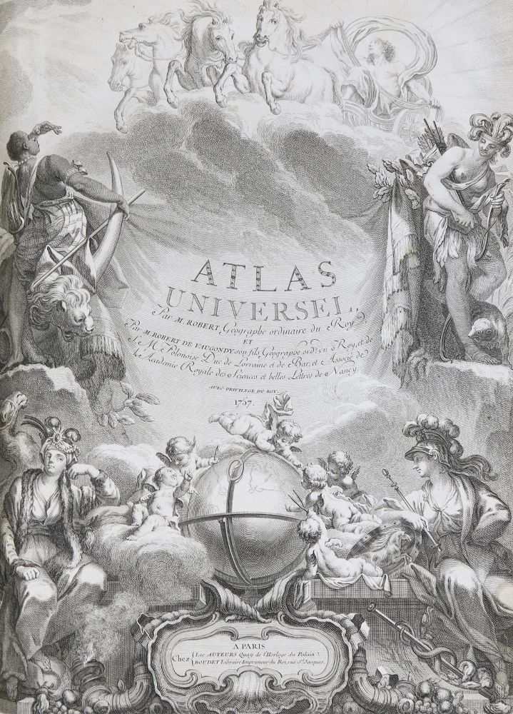 Große Abbildung Nr.1: 140-2565 Vaugondy, R.de.G.: (Verschiedene Länder - Geschichte, Atlanten)