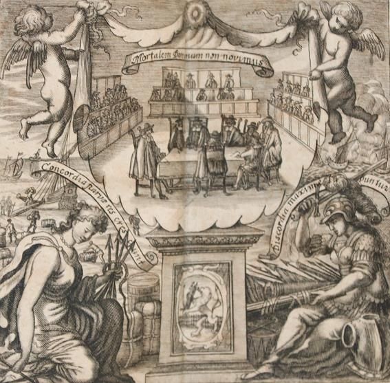 Große Abbildung Nr.1: 140-2582 Temple,W.: (Verschiedene Länder - Geschichte, Benelux)