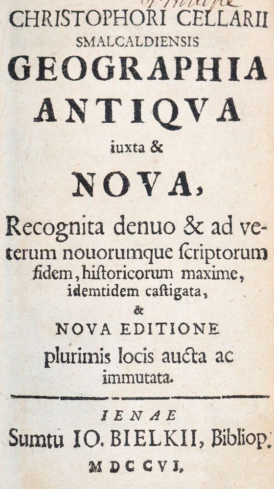 Große Abbildung Nr.1: 140-2589 Cellarius,C.: (Verschiedene Länder - Geschichte)