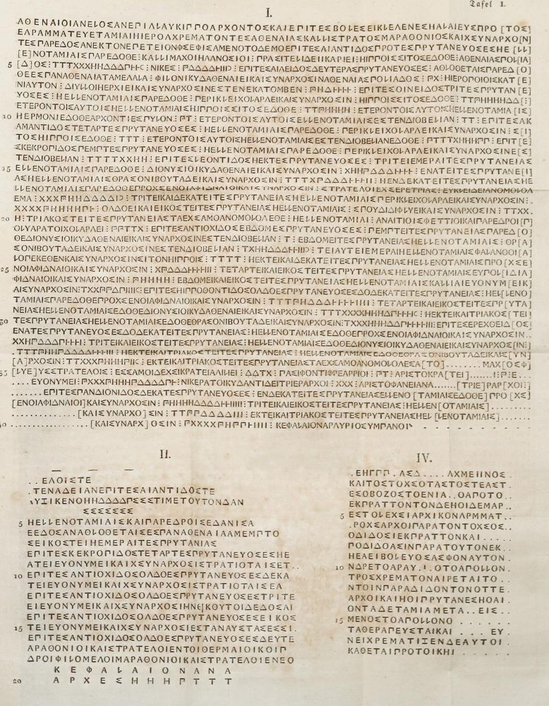 Große Abbildung Nr.1: 140-2602 Böckh,A.: (Verschiedene Länder - Geschichte, Griechenland)