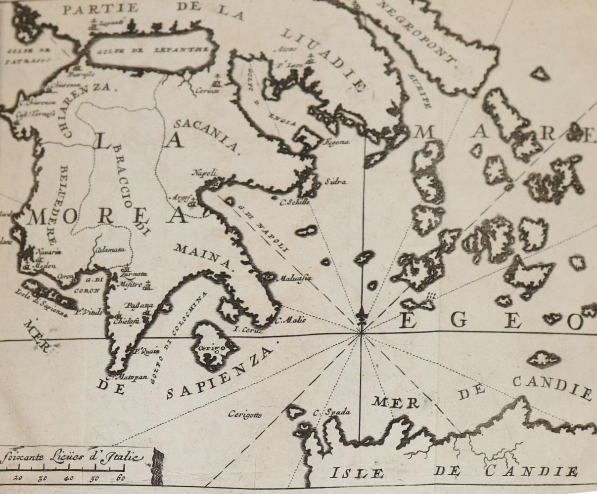 Große Abbildung Nr.27: 140-2605 Coronelli,V.M.: (Verschiedene Länder - Geschichte, Griechenland)