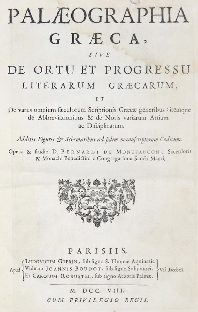 Große Abbildung Nr.1: 140-2607 Montfaucon,B.de.: (Verschiedene Länder - Geschichte, Griechenland)
