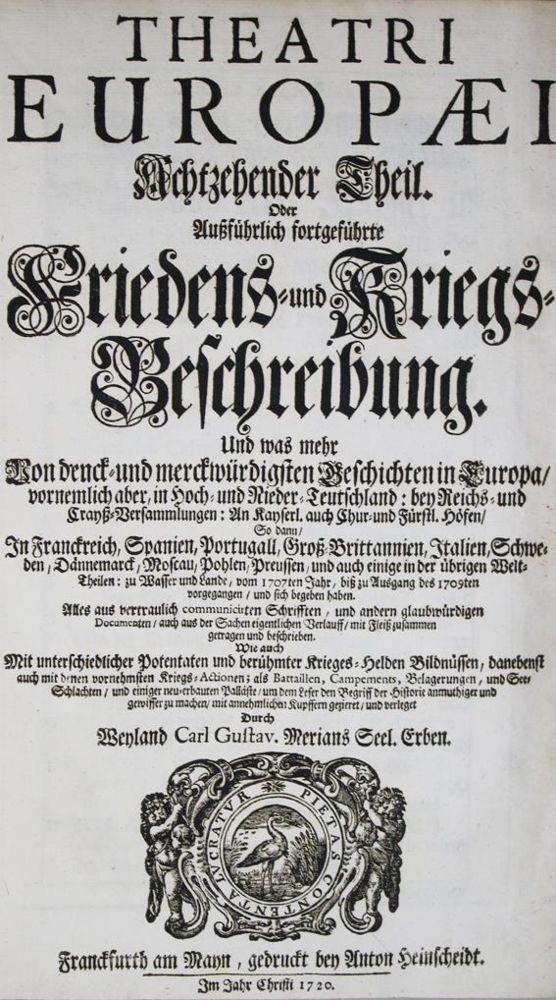 Große Abbildung Nr.1: 140-2629 (Merian,M.).: (Verschiedene Länder - Geschichte)