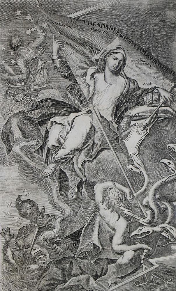 Große Abbildung Nr.2: 140-2629 (Merian,M.).: (Verschiedene Länder - Geschichte)