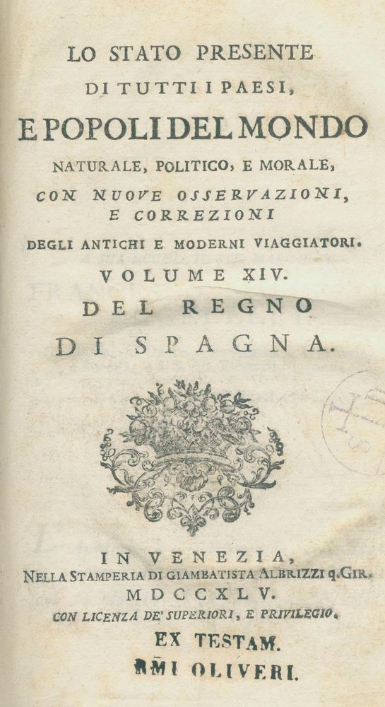 Große Abbildung Nr.1: 140-2658 (Salmon,T.).: (Verschiedene Länder - Geschichte, Spanien)