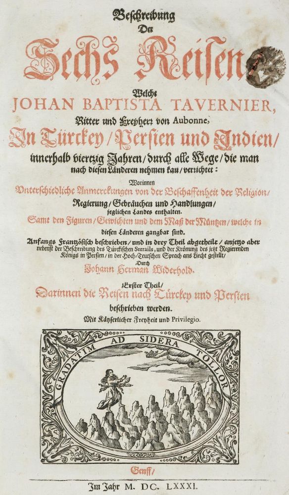 Große Abbildung Nr.2: 140-2667 Tavernier,J.B.: (Verschiedene Länder - Geschichte)