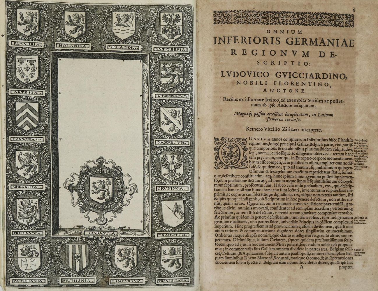 Große Abbildung Nr.2: 140-267 Guicciardini,L.: (Alte Drucke, Handschriften und Theologie)