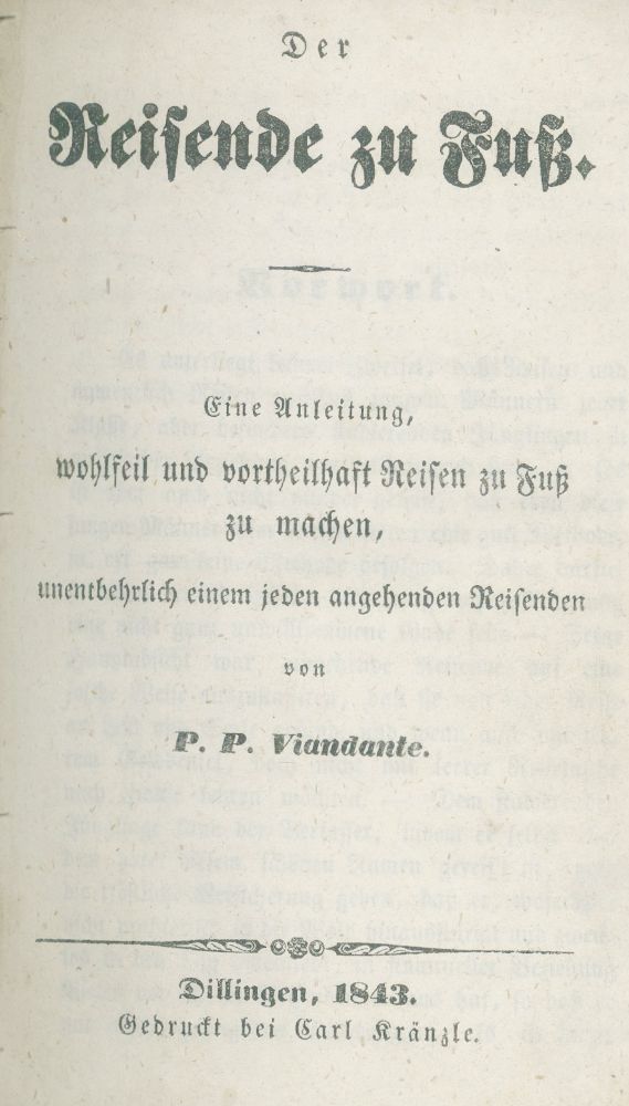 Große Abbildung Nr.1: 140-2682 Viandante,P.P.: (Verschiedene Länder - Geschichte)