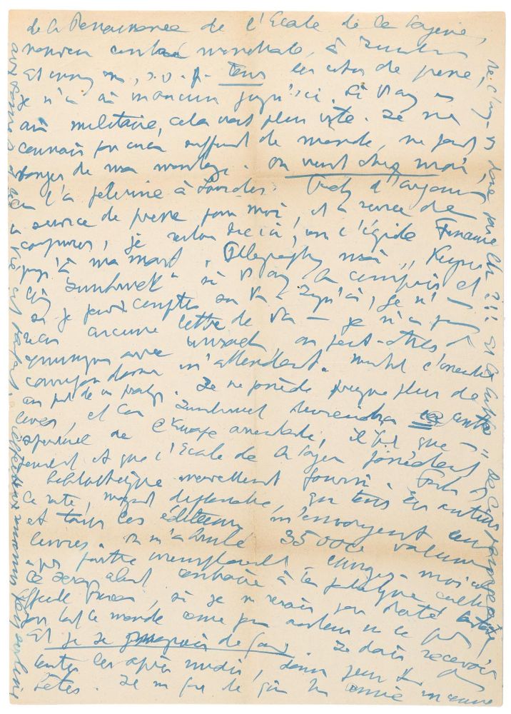 Große Abbildung Nr.1: 140-2693 Keyserling, Hermann Graf von,: (Autographen)